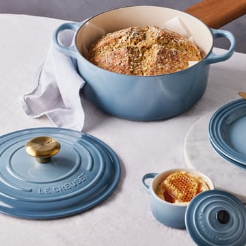 Le Creuset Signature okrągły garnek 4,2 l - Chambray - Le Creuset