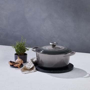 Le Creuset Signature okrągły garnek 4,2 l - Flint - Le Creuset