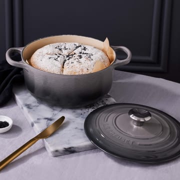 Le Creuset Signature okrągły garnek 4,2 l - Flint - Le Creuset