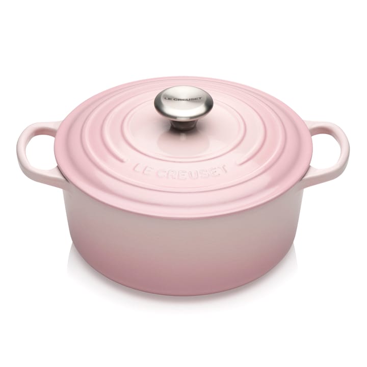 Le Creuset Signature okrągły garnek 4,2 l - Shell pink - Le Creuset