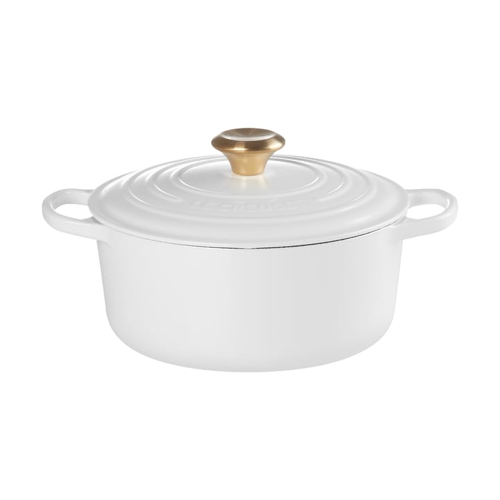 Le Creuset Signature okrągły garnek 4,2 l - White - Le Creuset