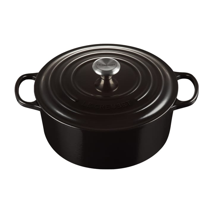 Le Creuset Signature okrągły garnek 6,7 l - Black - Le Creuset