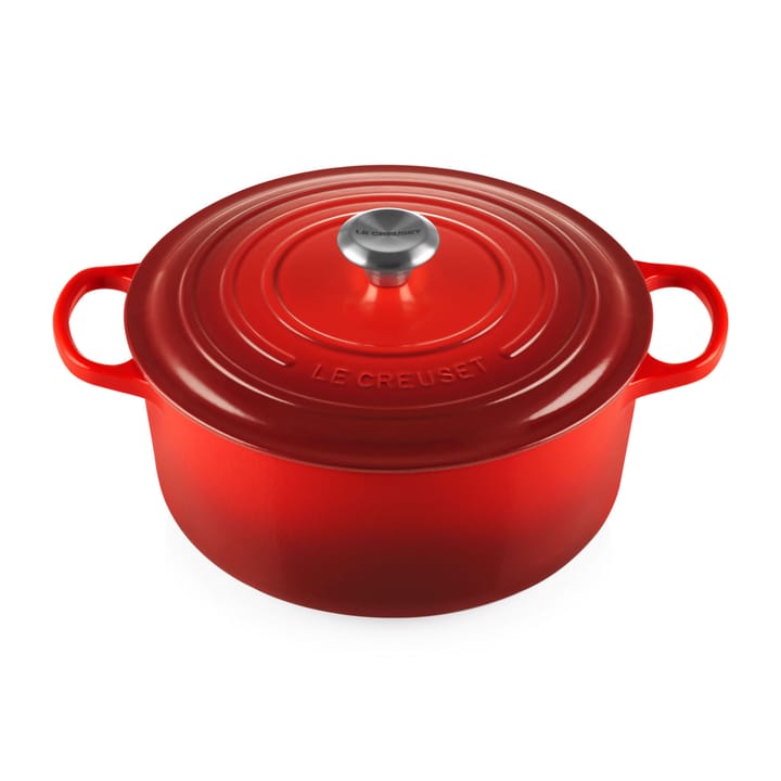 Le Creuset Signature okrągły garnek 6,7 l - Cerise - Le Creuset