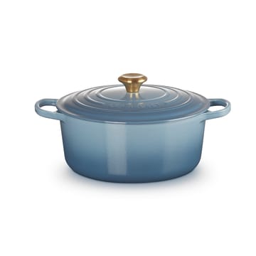 Le Creuset Signature okrągły garnek 6,7 l - Chambray - Le Creuset