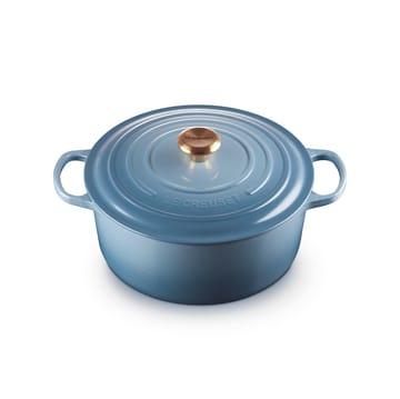 Le Creuset Signature okrągły garnek 6,7 l - Chambray - Le Creuset