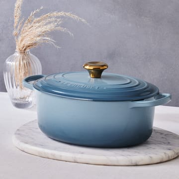 Le Creuset Signature owalny garnek 4,1 l - Chambray - Le Creuset