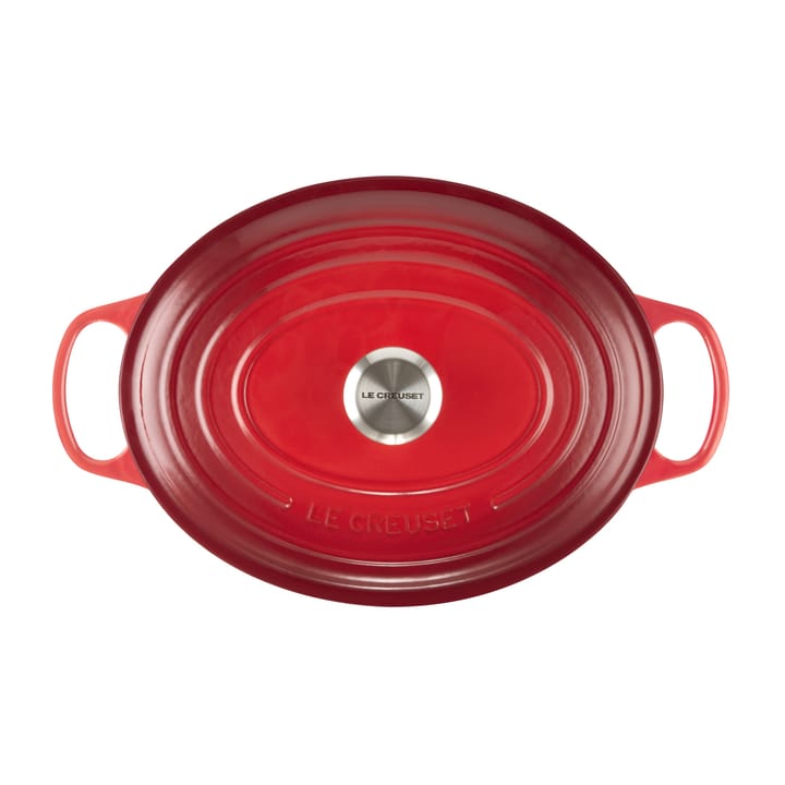 Le Creuset Signature owalny garnek 6,3 l, Cerise Le Creuset