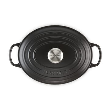 Le Creuset Signature owalny garnek 6,3 l - Matte black - Le Creuset