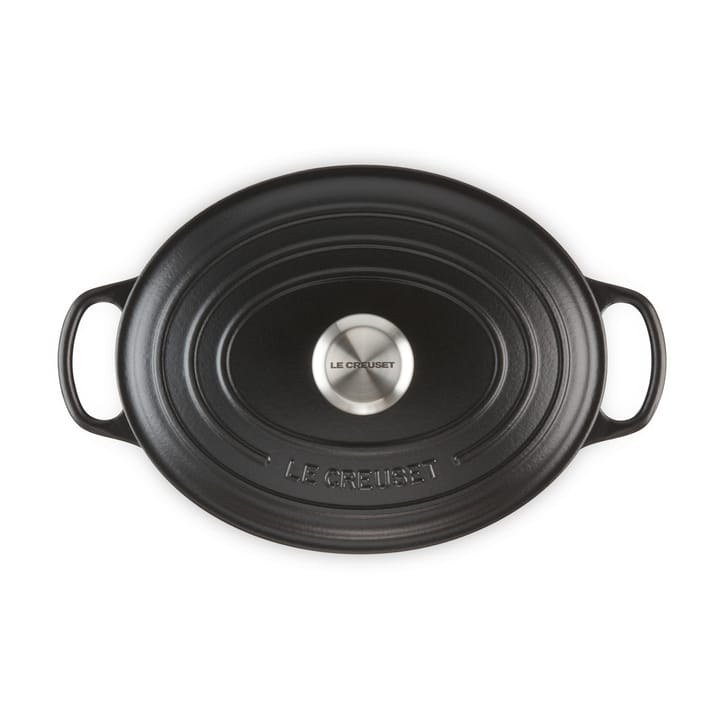 Le Creuset Signature owalny garnek 6,3 l, Matte black Le Creuset