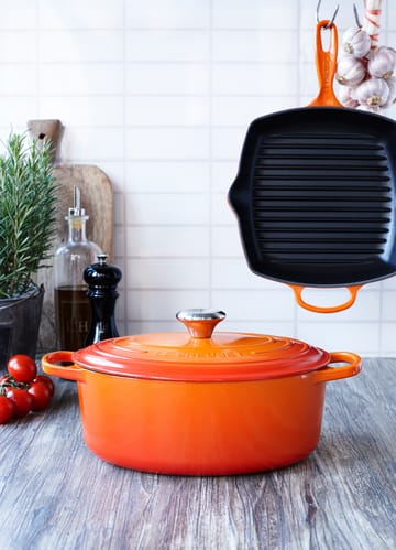 Le Creuset Signature owalny garnek 6,3 l - Volcanic - Le Creuset