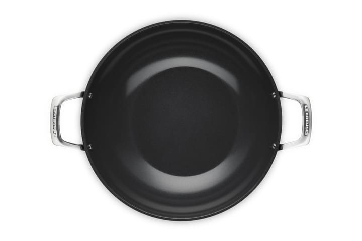 Patelnia wok Ceramic 2 uchwyty - 32 cm - Le Creuset