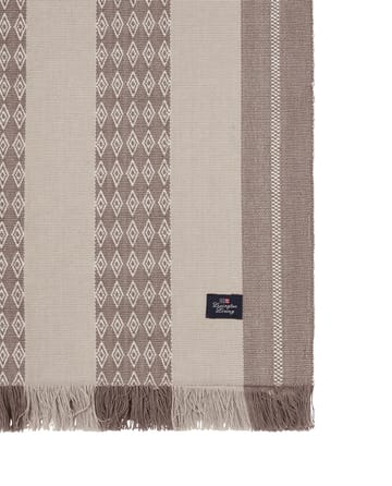 Bieżnik na stół Jacquard Striped 50x250 cm - Beige - Lexington