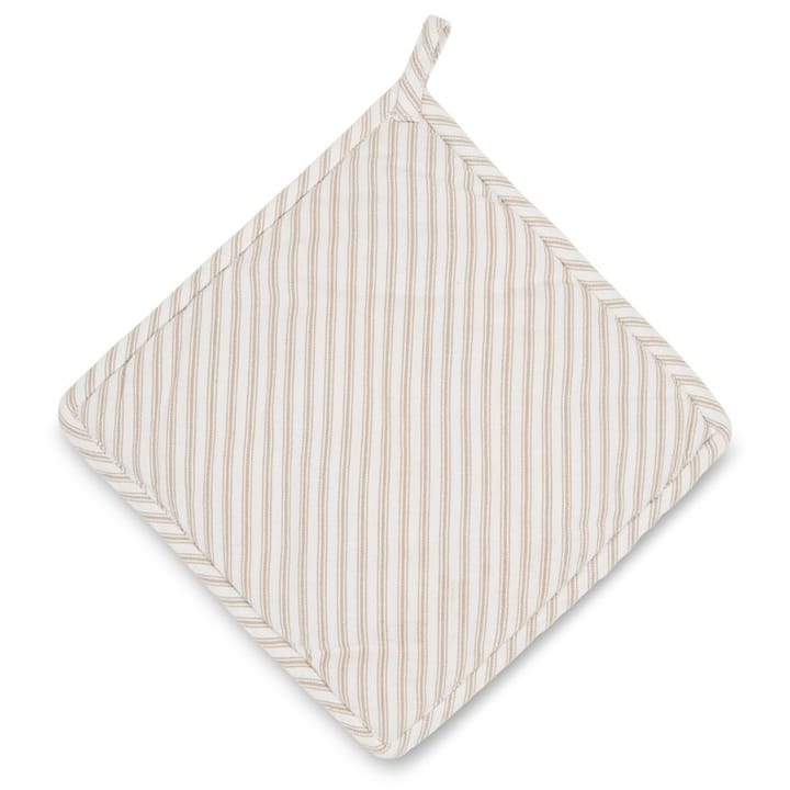 Icons Herringbone Striped łapka do garnków, Beige-white Lexington