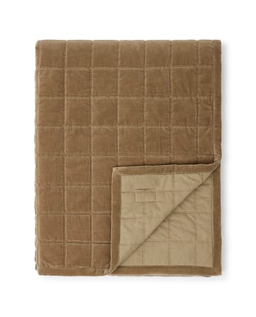 Narzuta Cotton Velvet quilted 160x240 cm - Walnut - Lexington