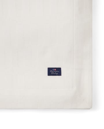 Obrus White Jacquard Cotton 150x250 cm - Biały - Lexington