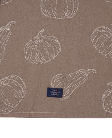 Organic Cotton Jacquard ręcznik kuchenny 50x70 cm - Brown - Lexington