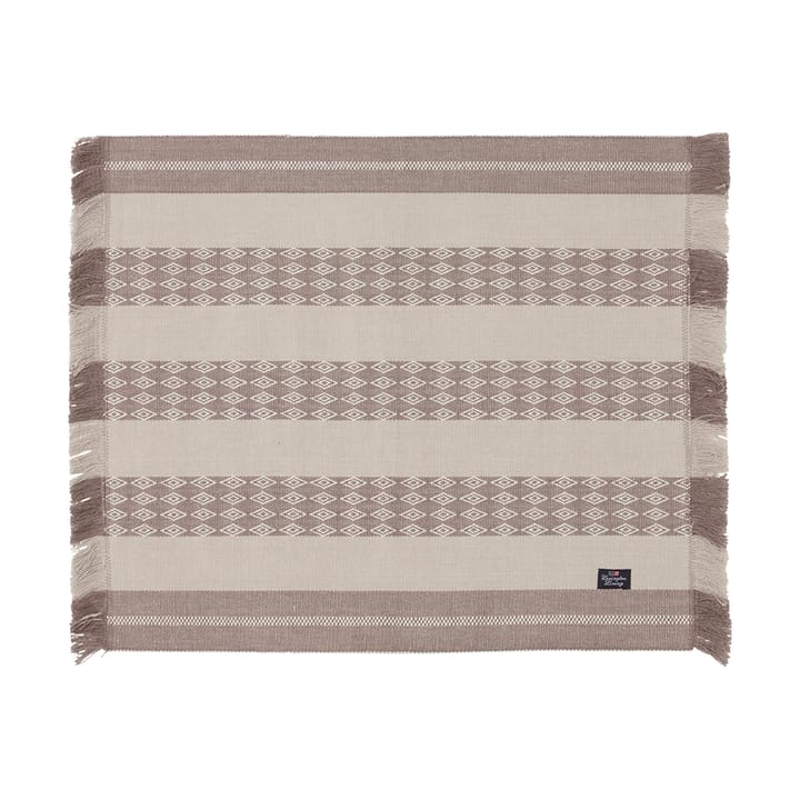 Podkładka stołowa Jacquard Striped 40x50 cm, Beige Lexington