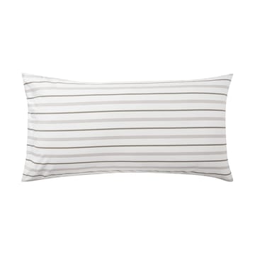 Poszewka na poduszkę Striped Cotton Poplin 50x90 cm - White - Lexington