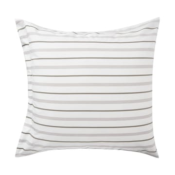 Poszewka na poduszkę Striped Cotton Poplin 65x65 cm - White - Lexington