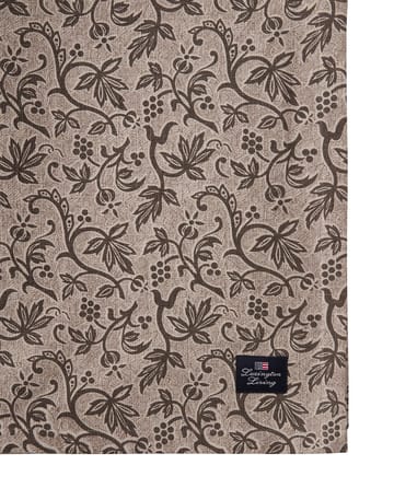 Printed Recycled Cotton obrus 150x250 cm - Light beige - Lexington