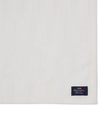 Serwetka White Jacquard Cotton 50x50 cm - Biała - Lexington