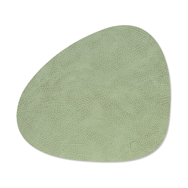 Mata stołowa Hippo curve M - Olive green - LIND DNA