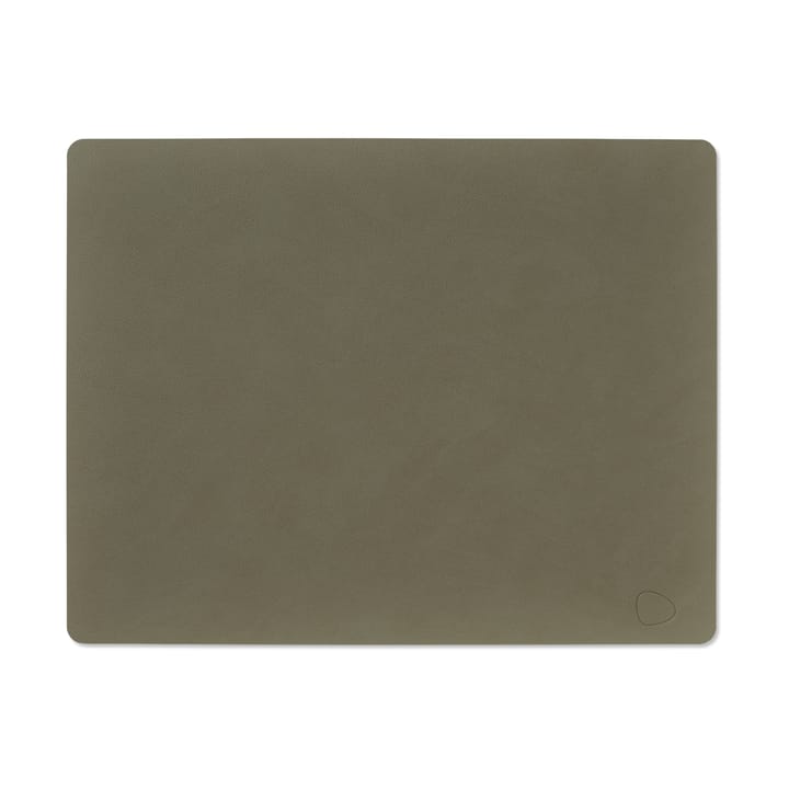 Mata stołowa Square Nupo 35x45 cm - army green - LIND DNA