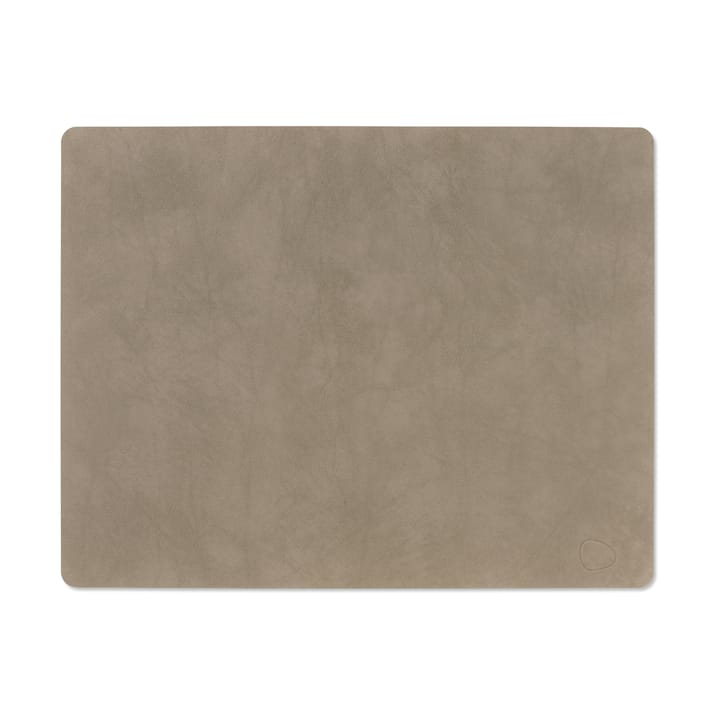 Mata stołowa Square Nupo 35x45 cm - nomad grey - LIND DNA