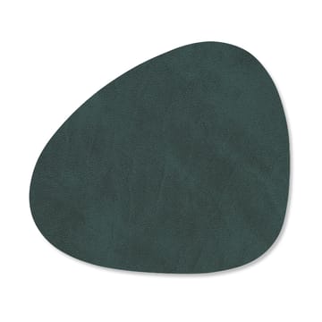 Nupo podstawki na szklanki dwustronne curve 1 szt. - Dark green-olive green - LIND DNA