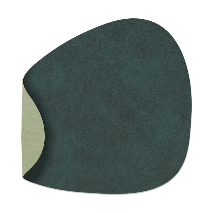 Nupo table tray dwustronna zaokrąglona S 1 szt. - Dark green-olive green - LIND DNA