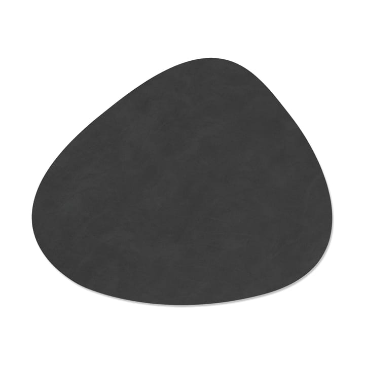 Podkładka na stół Nupo Curve, dwustronna, Dark blue-black (granat-czarna) LIND DNA