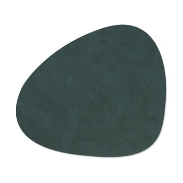 Podkładka na stół Nupo Curve, dwustronna - Dark green-olive green (ciemna zieleń-jasna zieleń) - LIND DNA