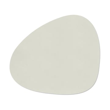 Podkładka na stół Nupo Curve, dwustronna - Linen-Flint grey - LIND DNA