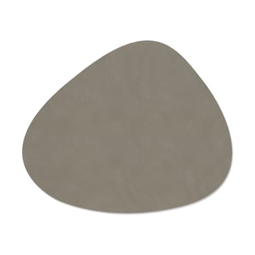 Podkładka na stół Nupo Curve, dwustronna - Linen-Flint grey - LIND DNA