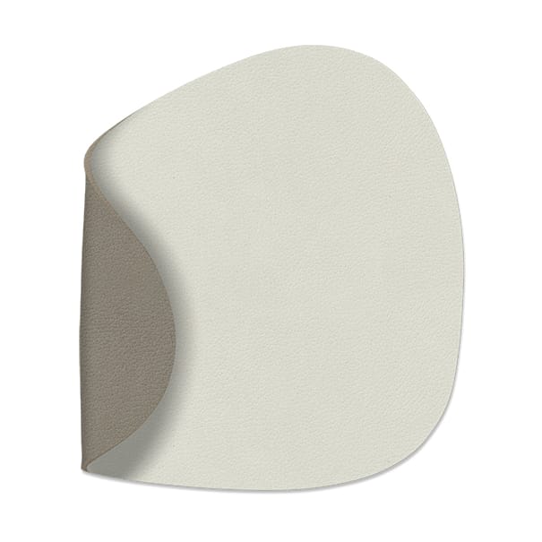 Podkładka pod szklankę Curve Nupo Double - Linen-Flint Grey - LIND DNA