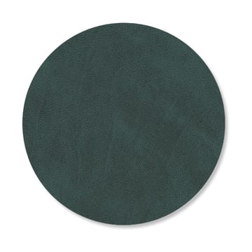 Podkładka pod szklankę Nupo Circle, dwustronna - Dark green-olive green - LIND DNA