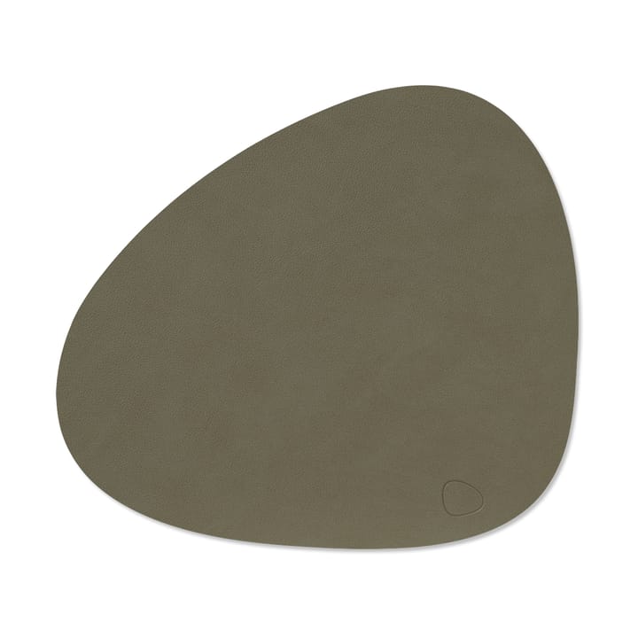 Podkładka stołowa Nupo curve M - Army green - LIND DNA