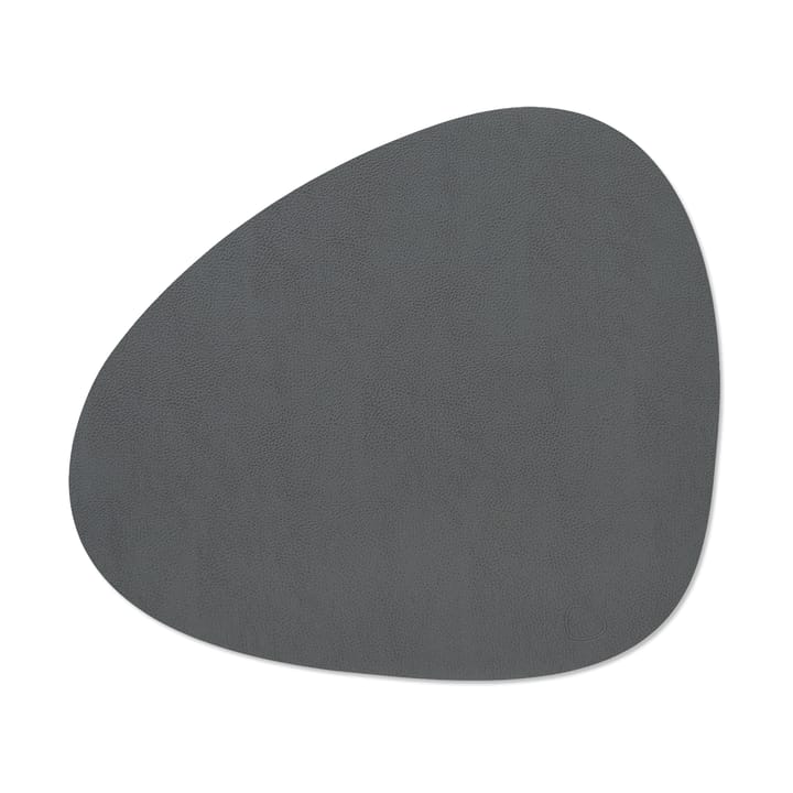 Podkładka stołowa Serene Curve L 37x44 cm - Anthracite - LIND DNA