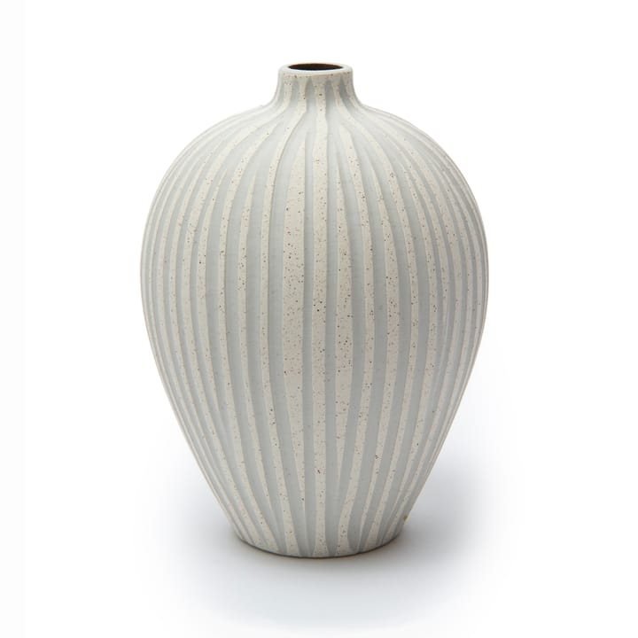 Wazon Ebba Medium, Sand white stone stripe Lindform