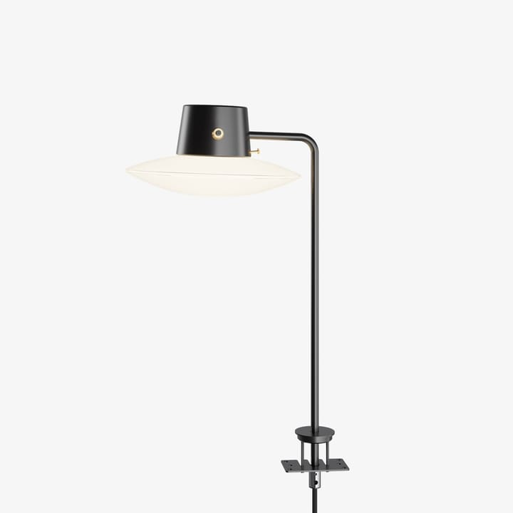 Lampa na biurko AJ Oxford 41 cm czarna szpilka - Szkło opalowe - Louis Poulsen