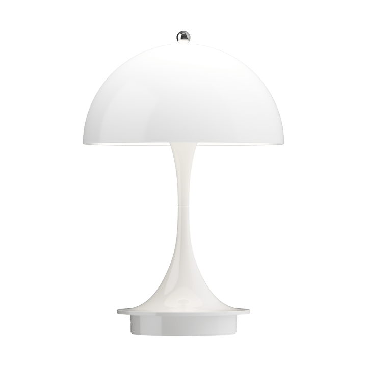 Lampa stołowa Panthella 160 Portable v3 - Opal white - Louis Poulsen