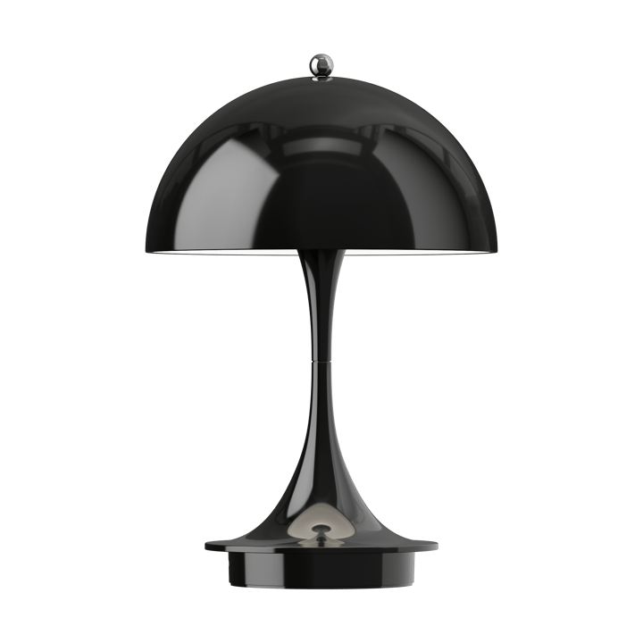 Lampa stołowa Panthella 160 Portable v3 - Opaque black - Louis Poulsen