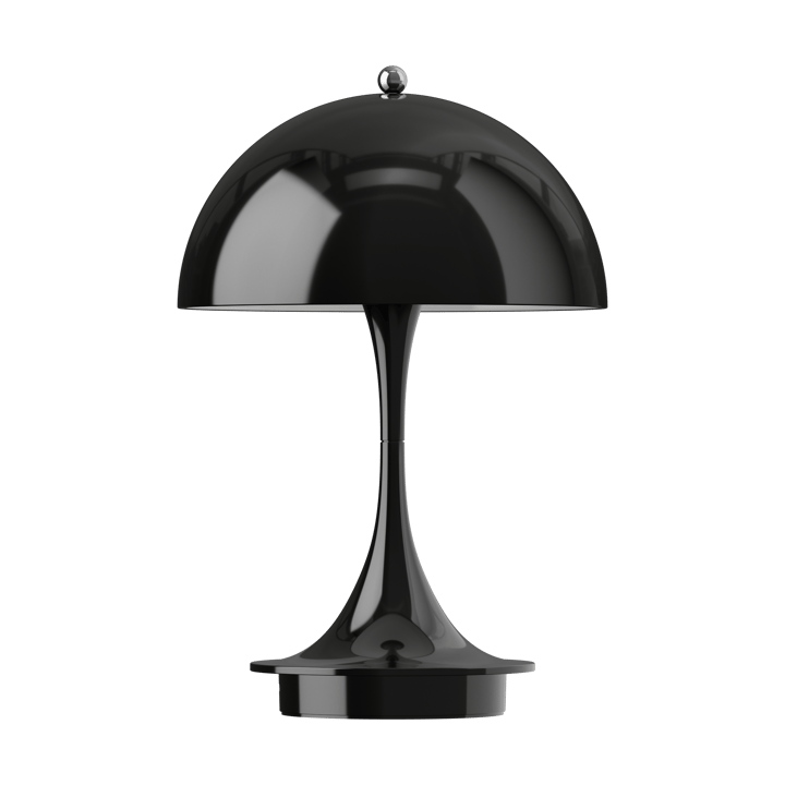 Lampa stołowa Panthella 160 Portable v3, Opaque black Louis Poulsen