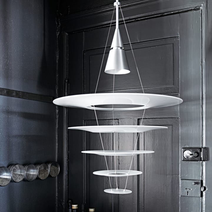 Lampa wisząca Enigma 825, Czarny, LED Louis Poulsen