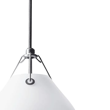 Lampa wisząca Moser Ø25 cm - Matowa biel - Louis Poulsen