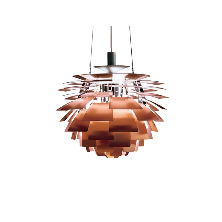 Lampa wisząca PH Artichoke - Miedź, ø48, LED - Louis Poulsen