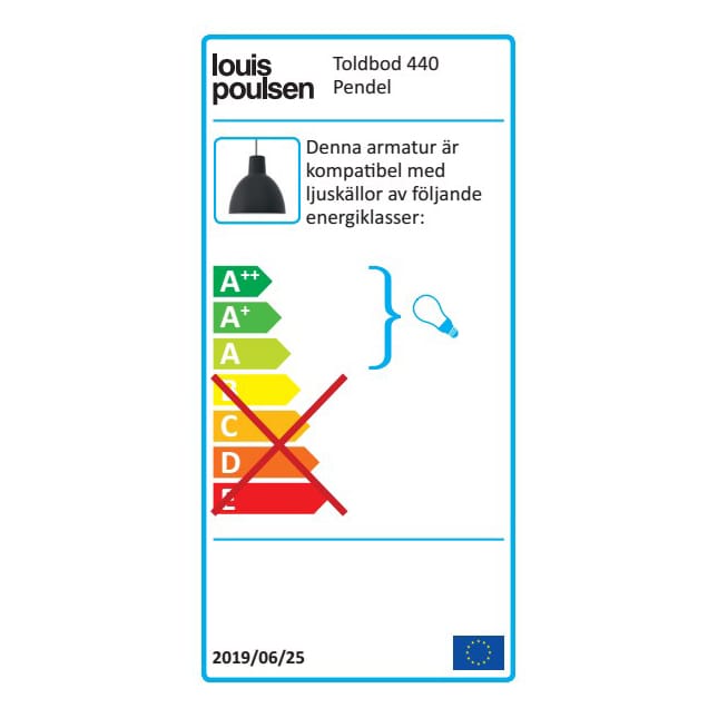 Lampa wisząca Toldbod 400 - Biały - Louis Poulsen