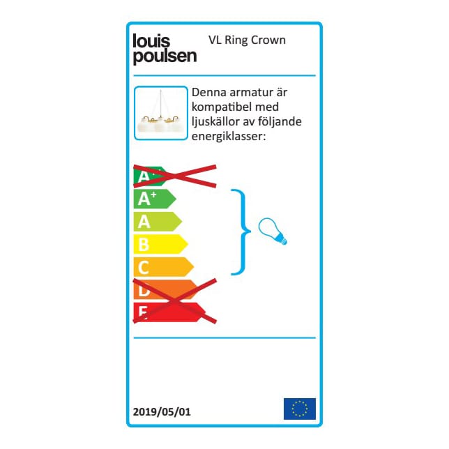 Lampa wisząca VL Ring Crown 3-5-7 - 5 - Louis Poulsen