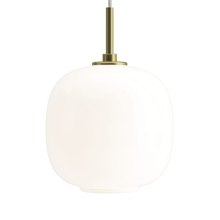 Lampa wisząca VL45 Radiohus Ø17,5 cm - Brass-white opal glass - Louis Poulsen