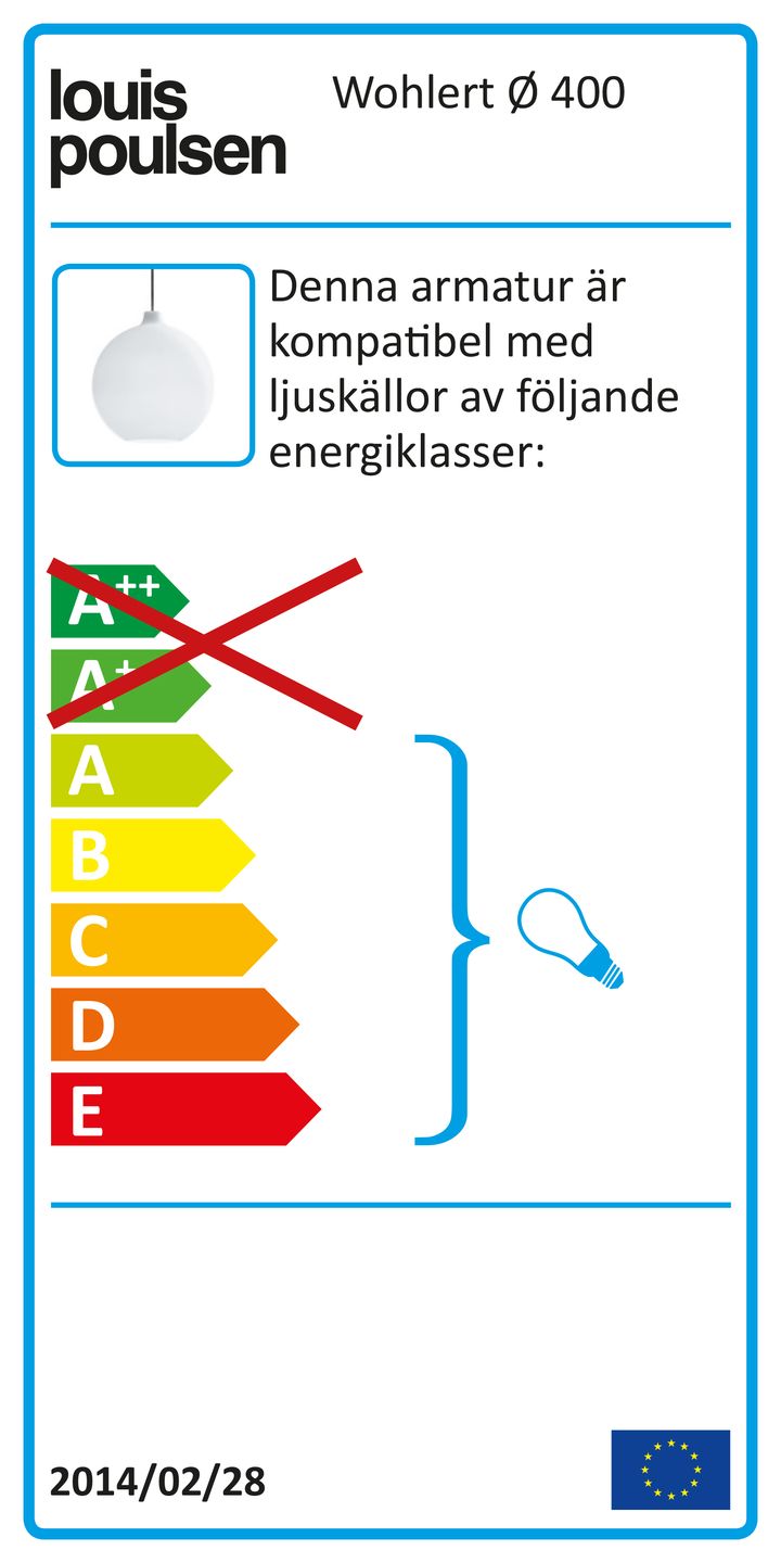 Lampa wisząca Wohlert Ø40 cm, Białe szkło opalowe Louis Poulsen